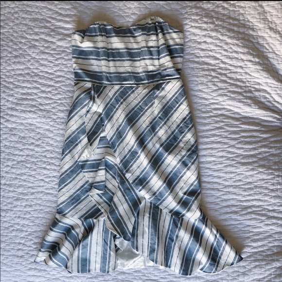 Strapless Midi Ruffled Dress from Lulu’s - Picture 1 of 3